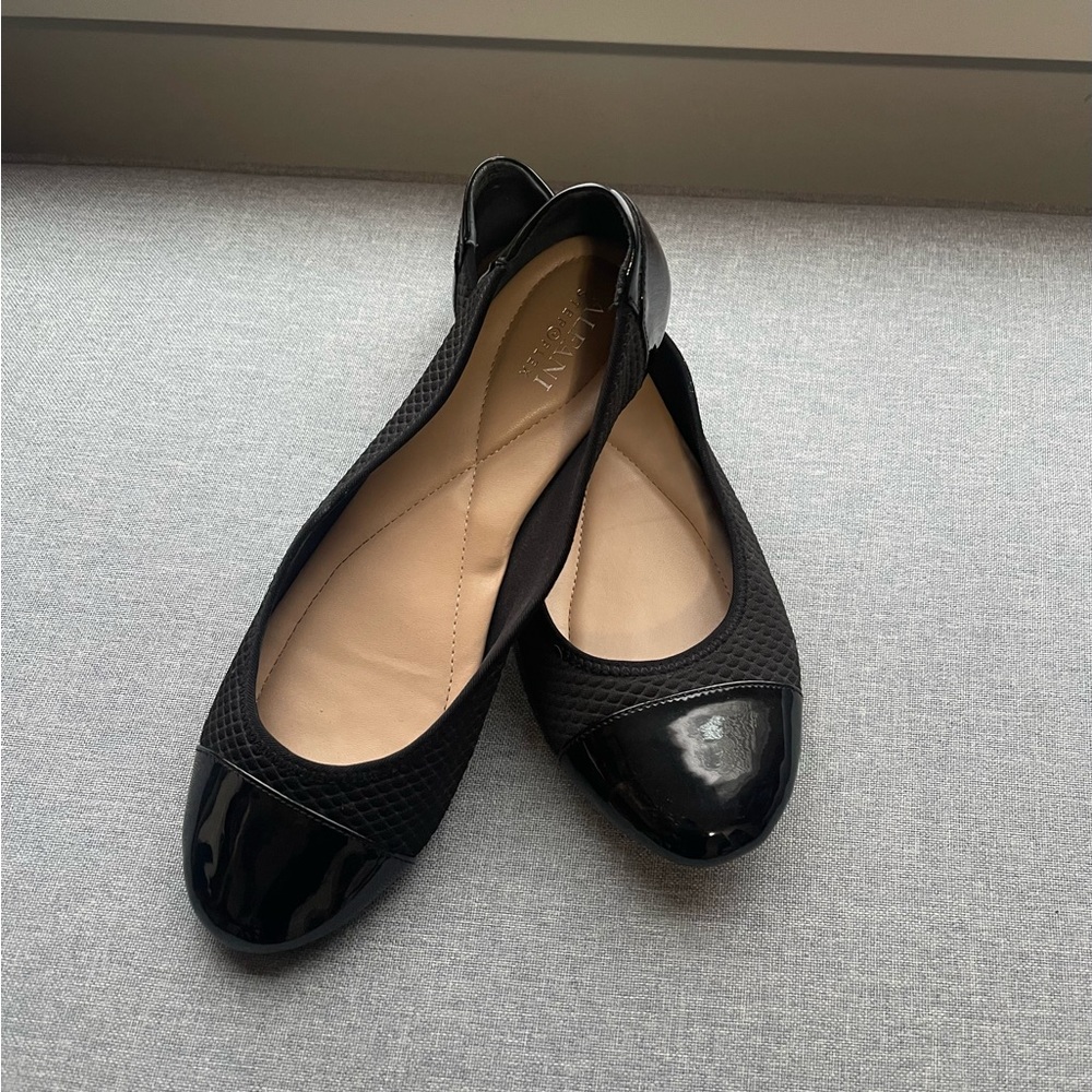 Alfani Black Patent Ballet Flats